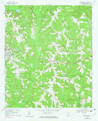 Abbeville East Alabama Historical topographic map, 1:24000 scale, 7.5 X 7.5 Minute, Year 1969