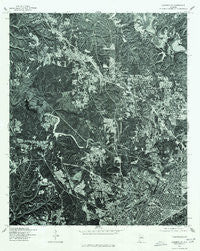 Adamsville Alabama Historical topographic map, 1:24000 scale, 7.5 X 7.5 Minute, Year 1975