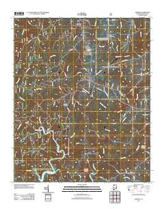 Addison Alabama Historical topographic map, 1:24000 scale, 7.5 X 7.5 Minute, Year 2011