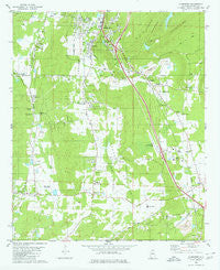 Alabaster Alabama Historical topographic map, 1:24000 scale, 7.5 X 7.5 Minute, Year 1980