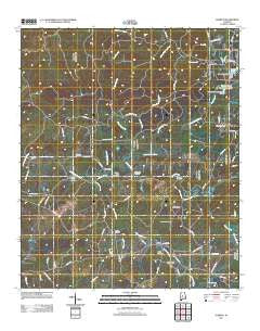 Aldrich Alabama Historical topographic map, 1:24000 scale, 7.5 X 7.5 Minute, Year 2011
