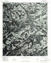 Altoona Alabama Historical topographic map, 1:24000 scale, 7.5 X 7.5 Minute, Year 1975