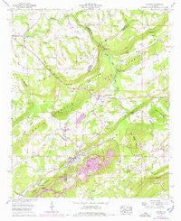 Altoona Alabama Historical topographic map, 1:24000 scale, 7.5 X 7.5 Minute, Year 1958
