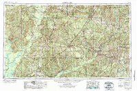 Andalusia Alabama Historical topographic map, 1:250000 scale, 1 X 2 Degree, Year 1953