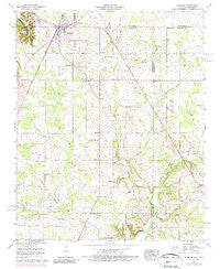 Ardmore Alabama Historical topographic map, 1:24000 scale, 7.5 X 7.5 Minute, Year 1958