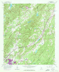Argo Alabama Historical topographic map, 1:24000 scale, 7.5 X 7.5 Minute, Year 1959