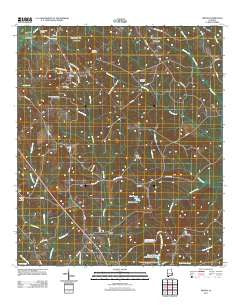 Ariton Alabama Historical topographic map, 1:24000 scale, 7.5 X 7.5 Minute, Year 2011