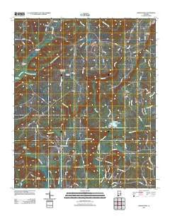 Arkadelphia Alabama Historical topographic map, 1:24000 scale, 7.5 X 7.5 Minute, Year 2011