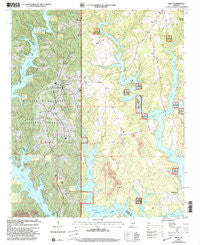 Arley Alabama Historical topographic map, 1:24000 scale, 7.5 X 7.5 Minute, Year 2000