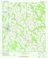 Ashford Alabama Historical topographic map, 1:24000 scale, 7.5 X 7.5 Minute, Year 1970