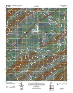 Ashville Alabama Historical topographic map, 1:24000 scale, 7.5 X 7.5 Minute, Year 2011