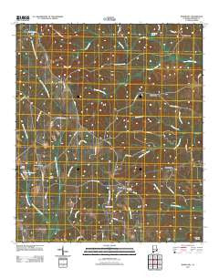 Baker Hill Alabama Historical topographic map, 1:24000 scale, 7.5 X 7.5 Minute, Year 2011
