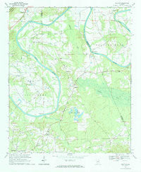 Ballplay Alabama Historical topographic map, 1:24000 scale, 7.5 X 7.5 Minute, Year 1967