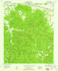Barton Alabama Historical topographic map, 1:24000 scale, 7.5 X 7.5 Minute, Year 1953