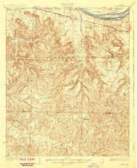 Barton Alabama Historical topographic map, 1:62500 scale, 15 X 15 Minute, Year 1929