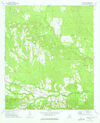 Batesville Alabama Historical topographic map, 1:24000 scale, 7.5 X 7.5 Minute, Year 1973
