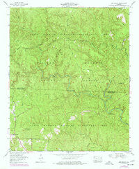 Bee Branch Alabama Historical topographic map, 1:24000 scale, 7.5 X 7.5 Minute, Year 1960