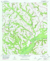 Bellwood Alabama Historical topographic map, 1:24000 scale, 7.5 X 7.5 Minute, Year 1957