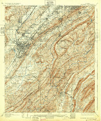 Bessemer Iron District Alabama Historical topographic map, 1:62500 scale, 15 X 15 Minute, Year 1907