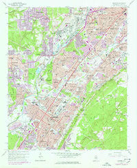Bessemer Alabama Historical topographic map, 1:24000 scale, 7.5 X 7.5 Minute, Year 1959