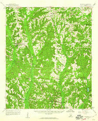 Billingsley Alabama Historical topographic map, 1:62500 scale, 15 X 15 Minute, Year 1959