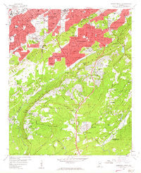 Birmingham South Alabama Historical topographic map, 1:24000 scale, 7.5 X 7.5 Minute, Year 1959