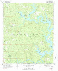 Black Pond Alabama Historical topographic map, 1:24000 scale, 7.5 X 7.5 Minute, Year 1969