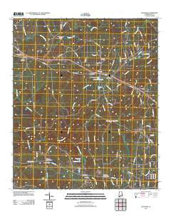 Bleecker Alabama Historical topographic map, 1:24000 scale, 7.5 X 7.5 Minute, Year 2011