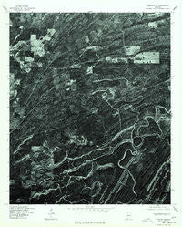 Blocton NE Alabama Historical topographic map, 1:24000 scale, 7.5 X 7.5 Minute, Year 1975