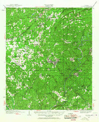 Blocton Alabama Historical topographic map, 1:62500 scale, 15 X 15 Minute, Year 1934