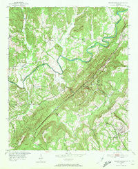 Blount Springs Alabama Historical topographic map, 1:24000 scale, 7.5 X 7.5 Minute, Year 1951