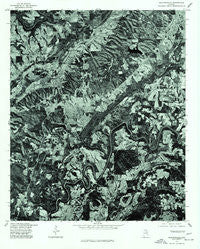 Blountsville Alabama Historical topographic map, 1:24000 scale, 7.5 X 7.5 Minute, Year 1975