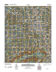Boaz Alabama Historical topographic map, 1:24000 scale, 7.5 X 7.5 Minute, Year 2011