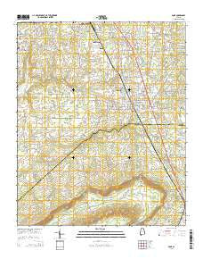 Boaz Alabama Current topographic map, 1:24000 scale, 7.5 X 7.5 Minute, Year 2014