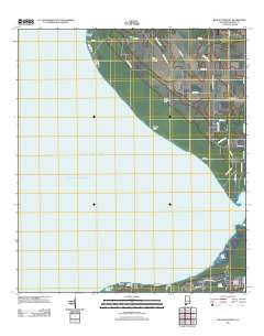 Bon Secour Bay Alabama Historical topographic map, 1:24000 scale, 7.5 X 7.5 Minute, Year 2011