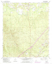 Boyd Alabama Historical topographic map, 1:24000 scale, 7.5 X 7.5 Minute, Year 1974