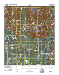 Brassell Alabama Historical topographic map, 1:24000 scale, 7.5 X 7.5 Minute, Year 2011