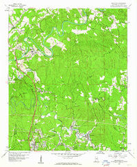 Brookside Alabama Historical topographic map, 1:24000 scale, 7.5 X 7.5 Minute, Year 1959