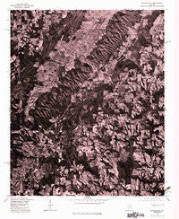 Brooksville Alabama Historical topographic map, 1:24000 scale, 7.5 X 7.5 Minute, Year 1975