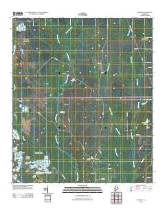 Browns Alabama Historical topographic map, 1:24000 scale, 7.5 X 7.5 Minute, Year 2011