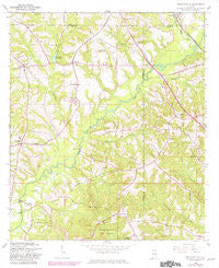 Brundidge SE Alabama Historical topographic map, 1:24000 scale, 7.5 X 7.5 Minute, Year 1960