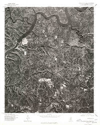 Burchfield Store Alabama Historical topographic map, 1:24000 scale, 7.5 X 7.5 Minute, Year 1975