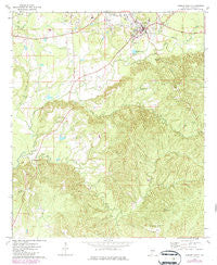 Camden South Alabama Historical topographic map, 1:24000 scale, 7.5 X 7.5 Minute, Year 1973