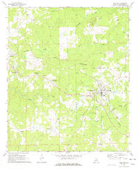 Camp Hill Alabama Historical topographic map, 1:24000 scale, 7.5 X 7.5 Minute, Year 1971