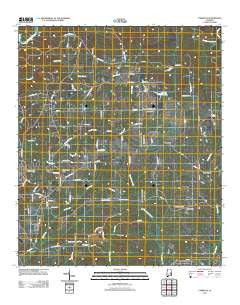 Carrville Alabama Historical topographic map, 1:24000 scale, 7.5 X 7.5 Minute, Year 2011