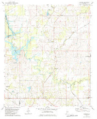 Casemore Alabama Historical topographic map, 1:24000 scale, 7.5 X 7.5 Minute, Year 1980