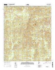 Chatom Alabama Current topographic map, 1:24000 scale, 7.5 X 7.5 Minute, Year 2014