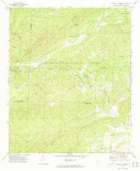 Clairmont Springs Alabama Historical topographic map, 1:24000 scale, 7.5 X 7.5 Minute, Year 1969