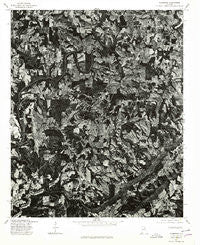 Clarence Alabama Historical topographic map, 1:24000 scale, 7.5 X 7.5 Minute, Year 1975