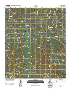 Claud Alabama Historical topographic map, 1:24000 scale, 7.5 X 7.5 Minute, Year 2011